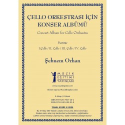 Çello Orkestrası için Konser Albümü - Partitür